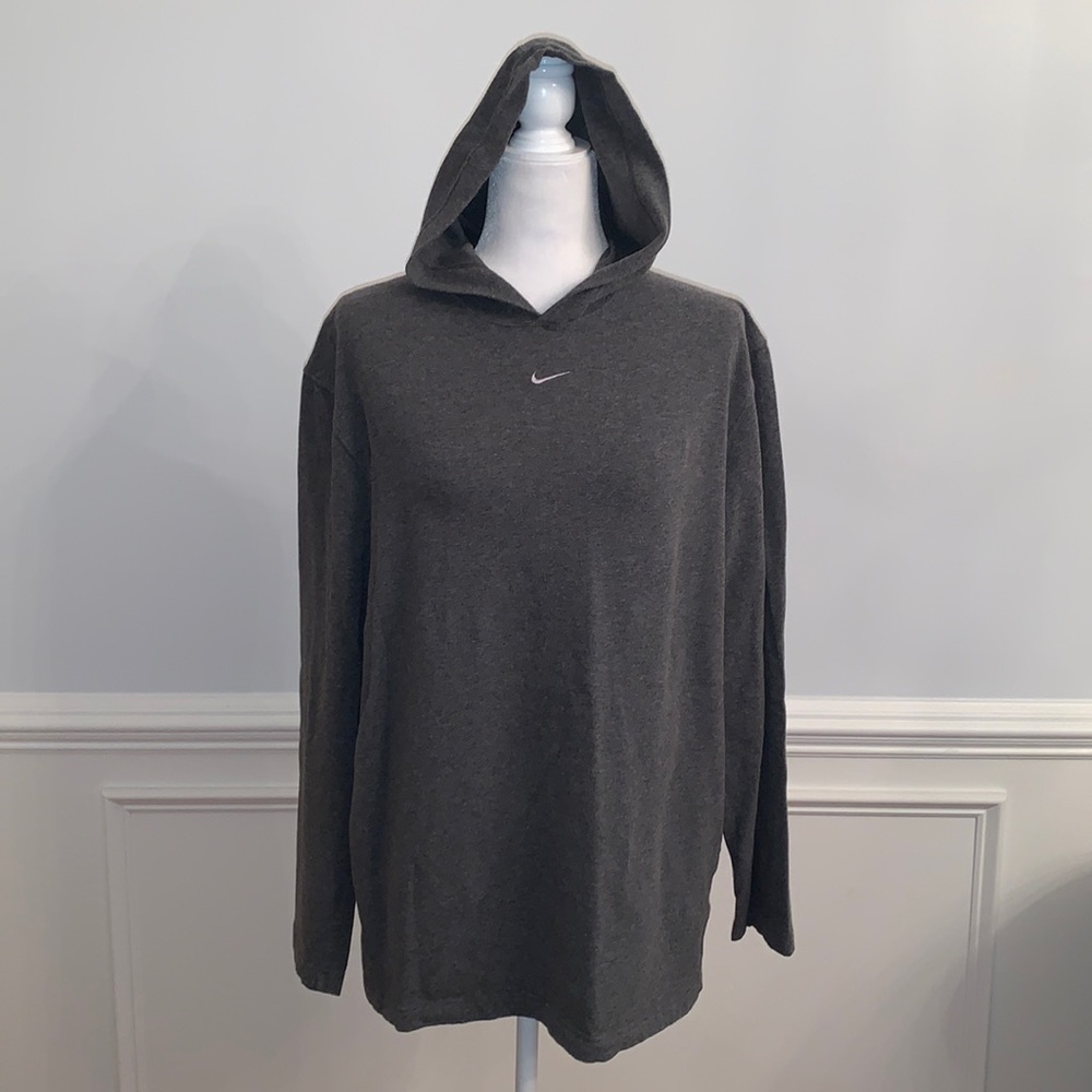 Nike Gray Women’s Hooded Sweatshirt Size Medium